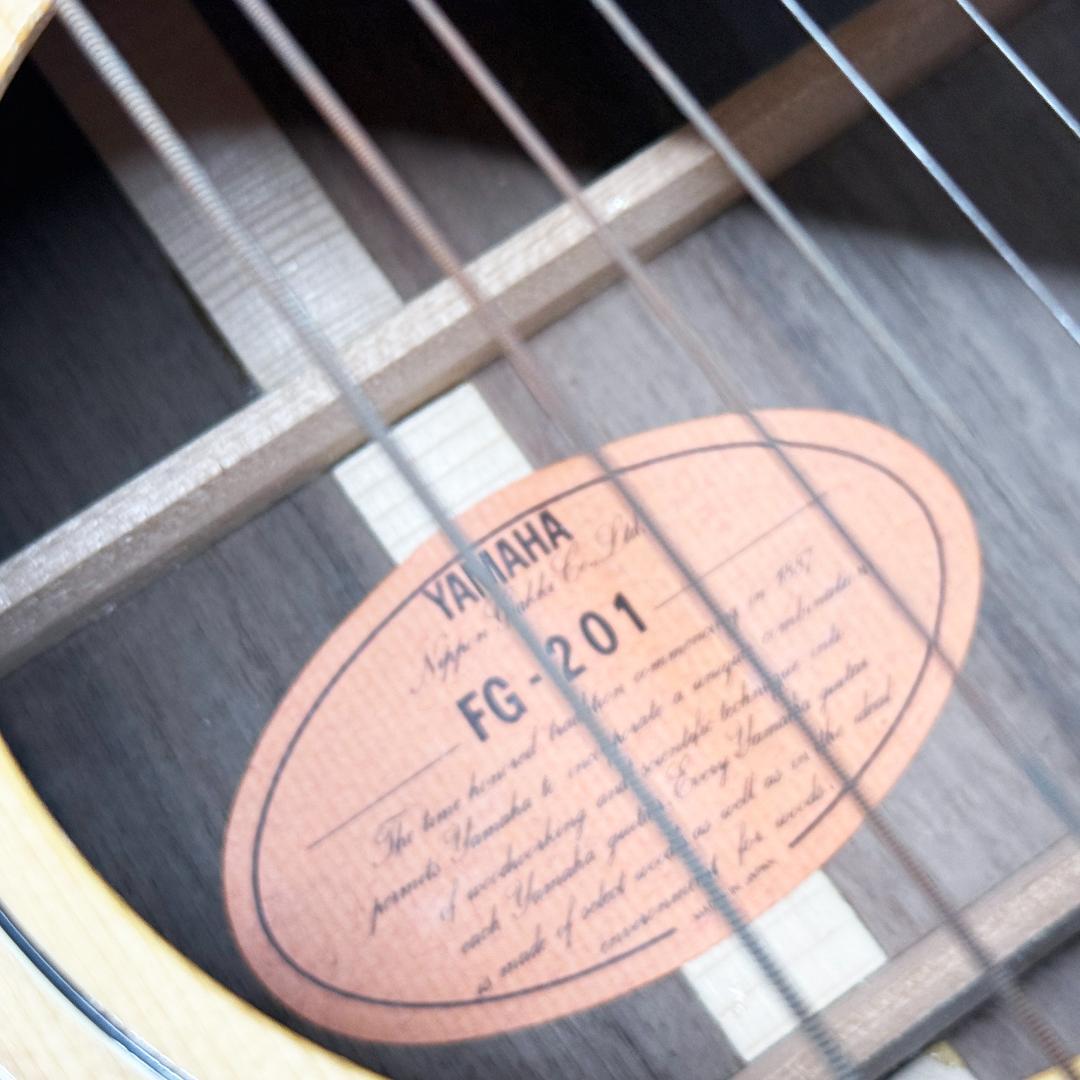 YAMAHA ヤマハ FG-201 アコースティックギター ソフトケース付