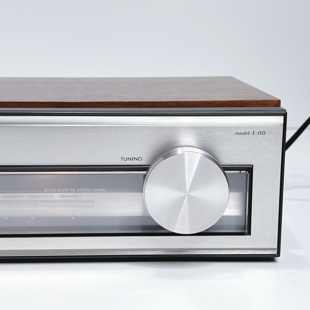 【良品・動作品】 LUXMAN T-110 FMステレオチューナー 動作確認済み