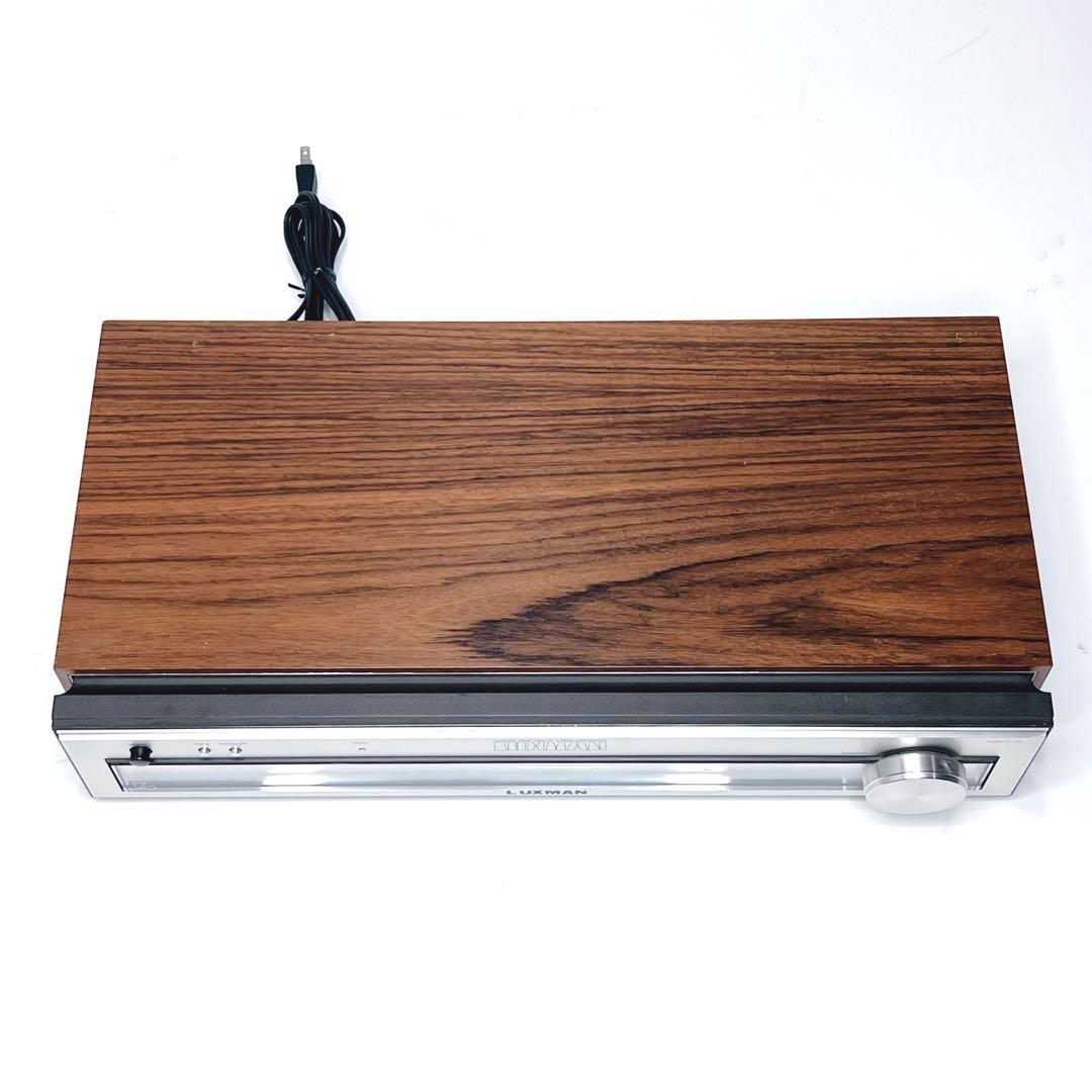 【良品・動作品】 LUXMAN T-110 FMステレオチューナー 動作確認済み