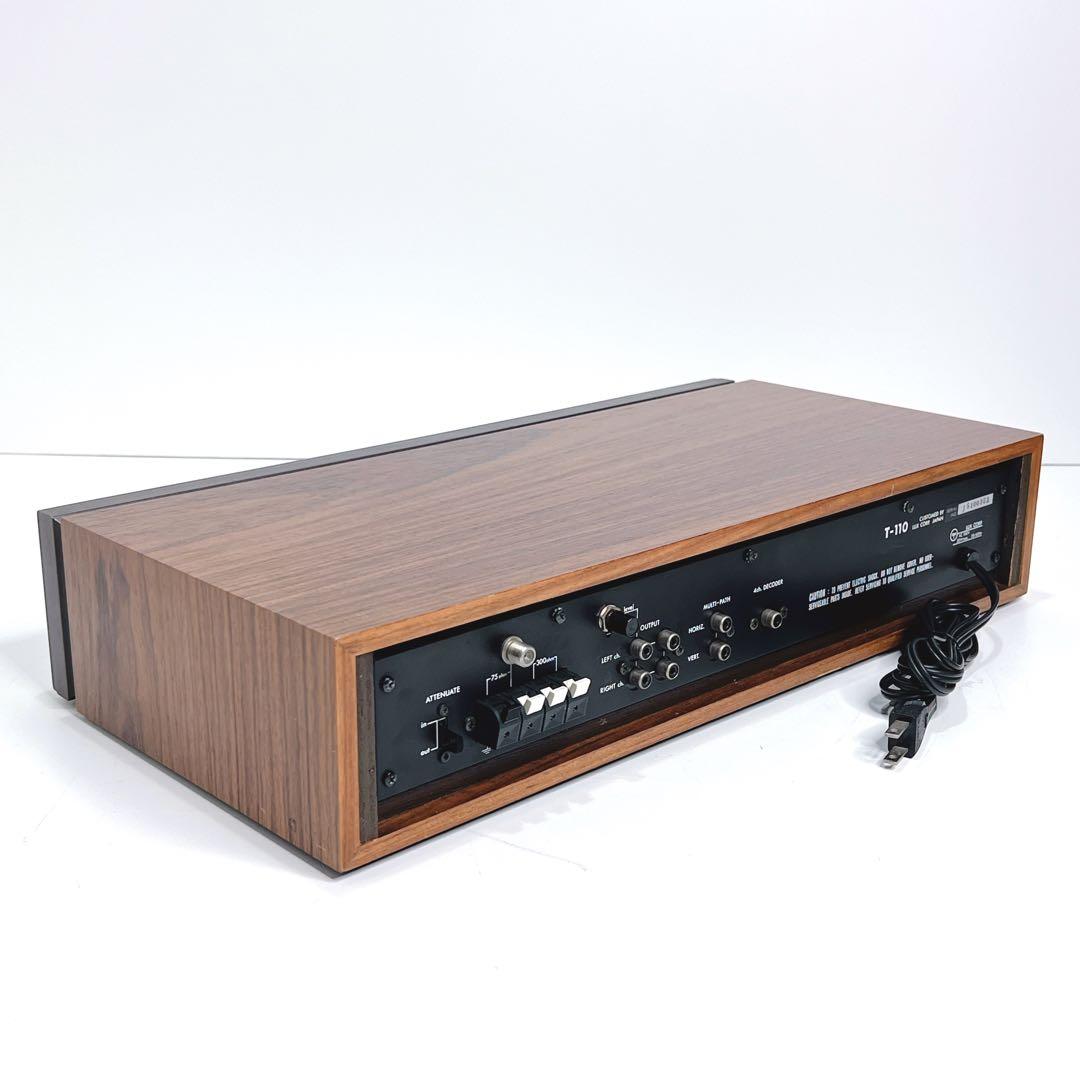 【良品・動作品】 LUXMAN T-110 FMステレオチューナー 動作確認済み