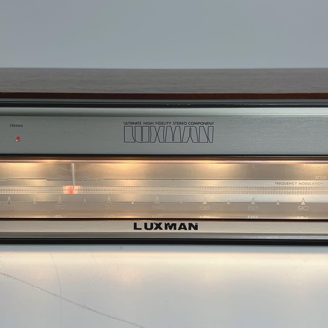 【良品・動作品】 LUXMAN T-110 FMステレオチューナー 動作確認済み