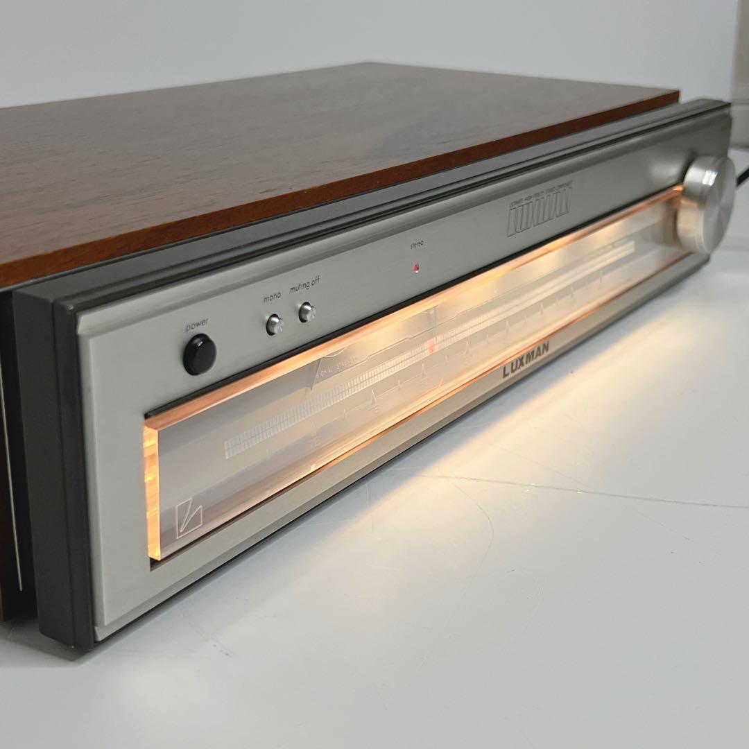 【良品・動作品】 LUXMAN T-110 FMステレオチューナー 動作確認済み