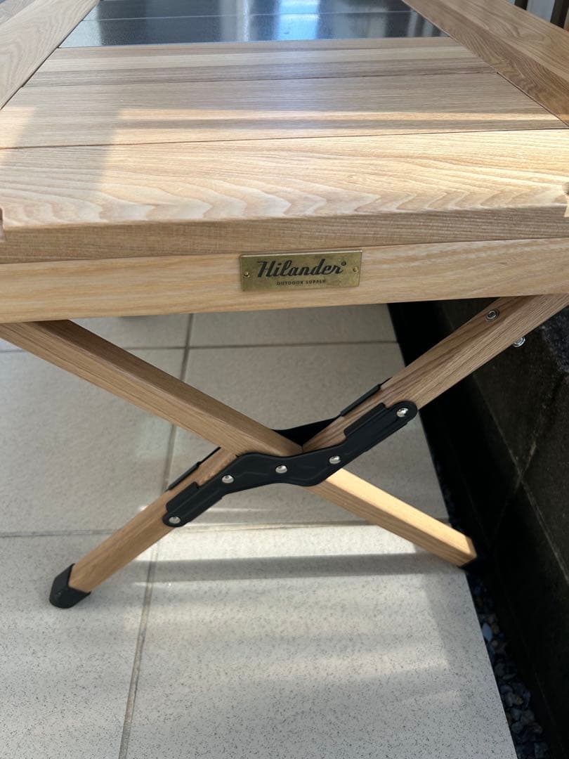 Hilander 木製折りたたみテーブル