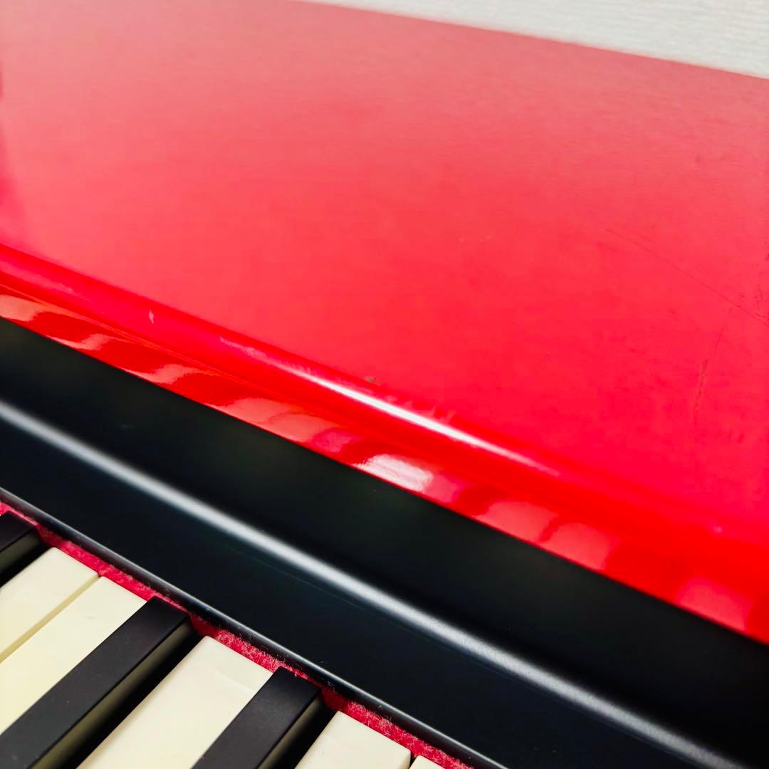 KORG micro PIANO ミニ鍵盤　61鍵　デモソング　自動演奏　レッド