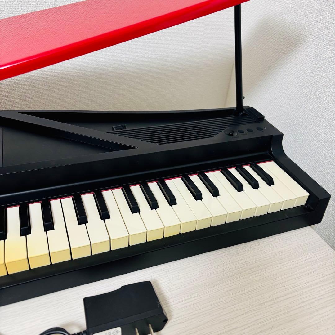 KORG micro PIANO ミニ鍵盤　61鍵　デモソング　自動演奏　レッド