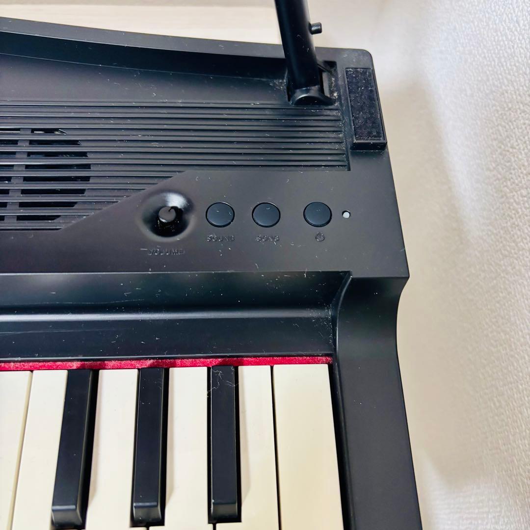 KORG micro PIANO ミニ鍵盤　61鍵　デモソング　自動演奏　レッド
