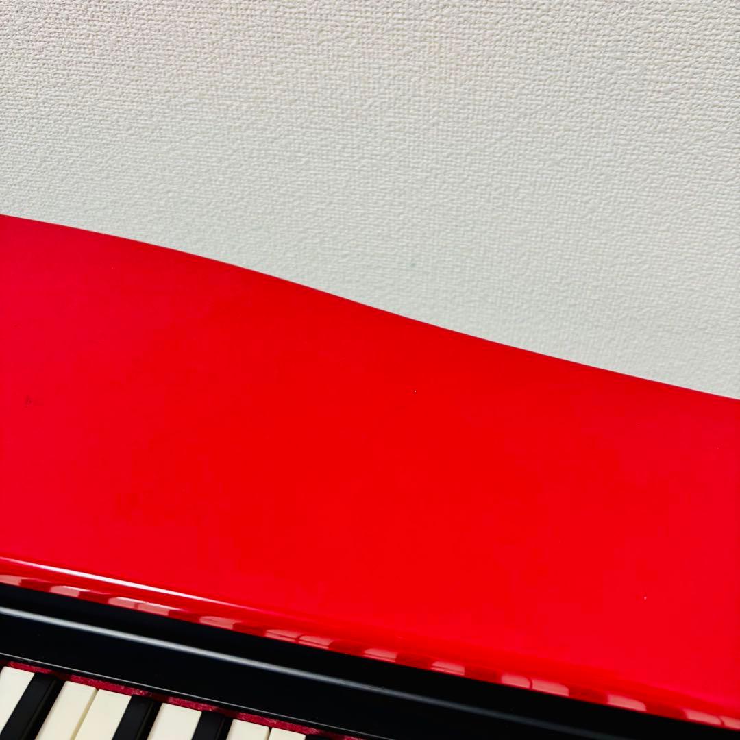 KORG micro PIANO ミニ鍵盤　61鍵　デモソング　自動演奏　レッド