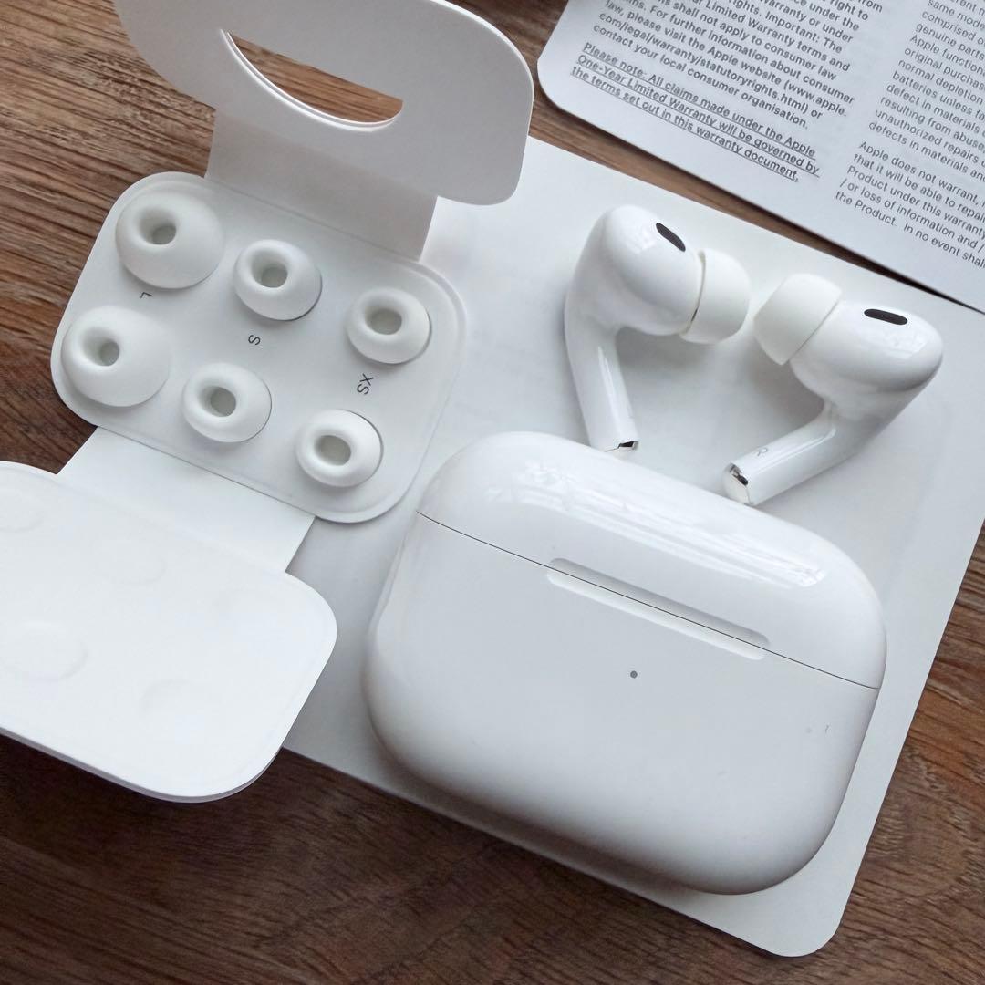 【イヤホン本体交換済・美品】AirPods Pro 2 第2世代 付属品完備