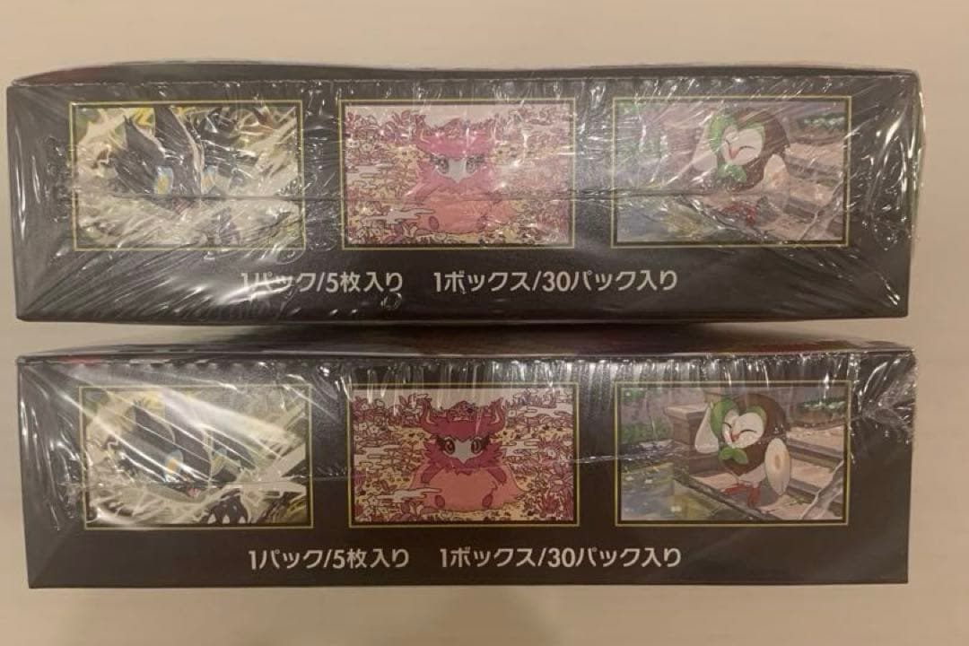 【ポケセン産】ポケモンカード未開封シュリンク付BOX5点セット