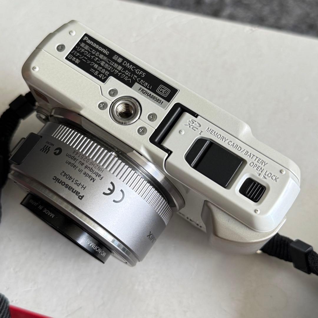 H56美品 パナソニック ルミックス DMC-GF5 ミラーレス一眼　カメラ