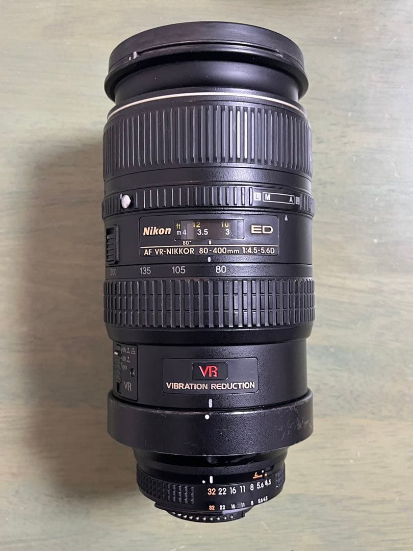レンズ(ズーム) Nikon AF VR-NIKKOR 80-400mm F4.5-5.6 D