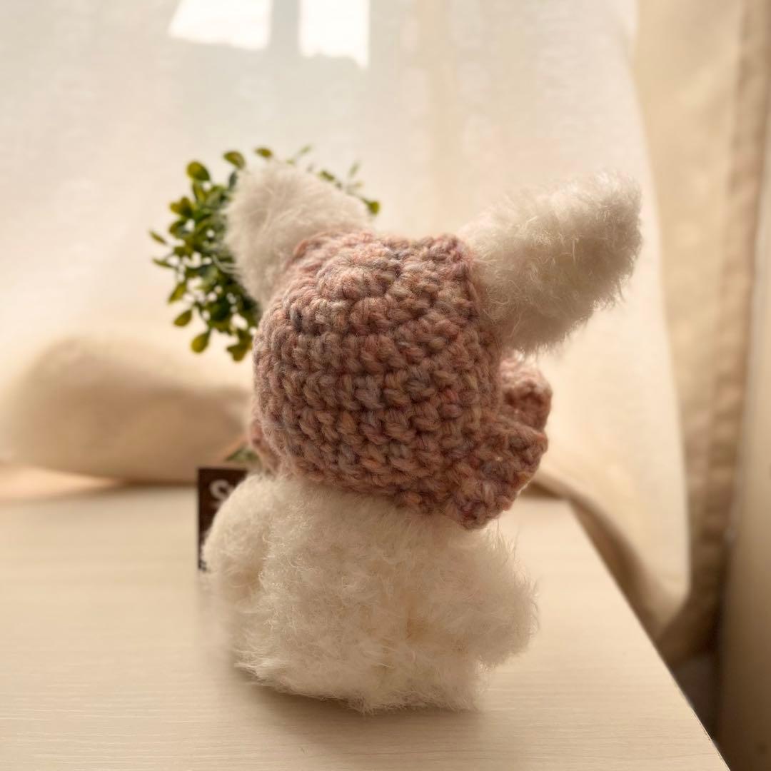 うさぎ・くま　編みぐるみ　計2点