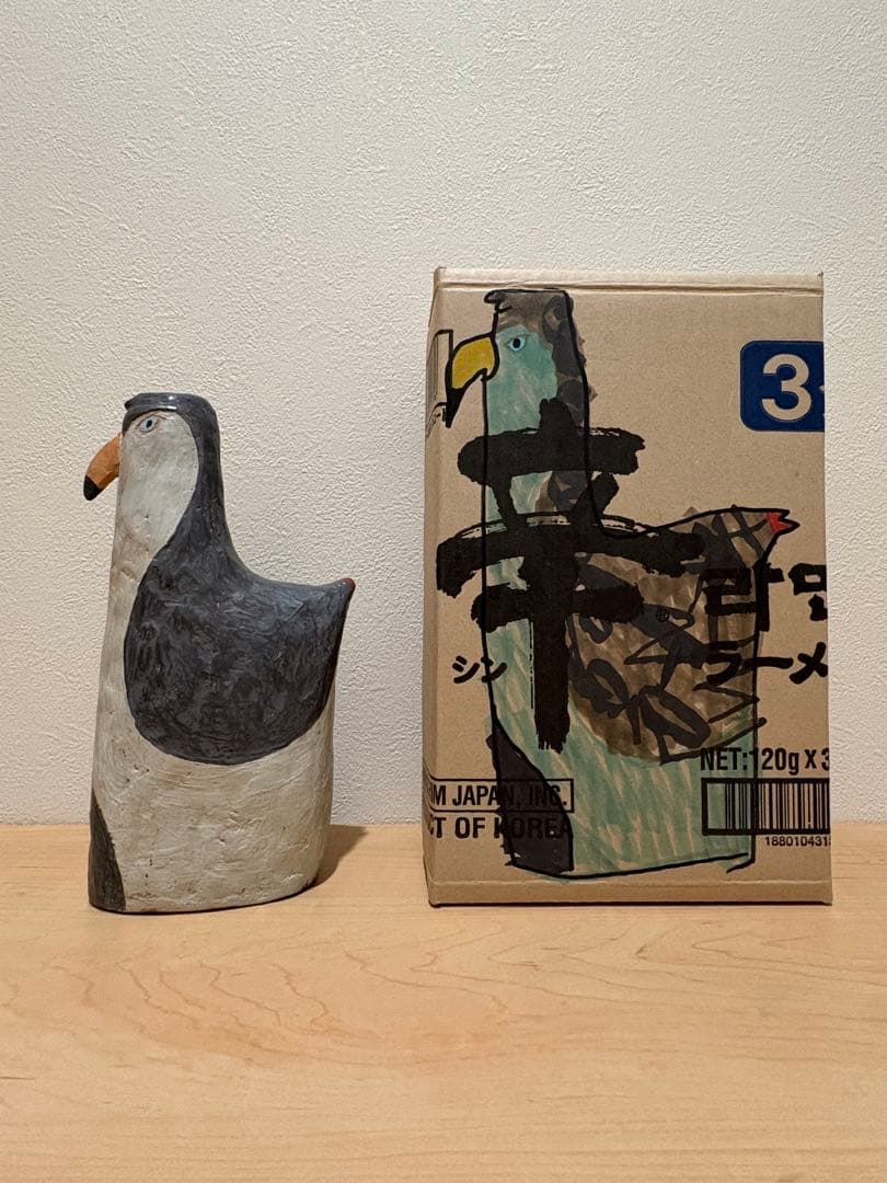 【値下げ中】三浦宏基 花器 オブジェ 鳥