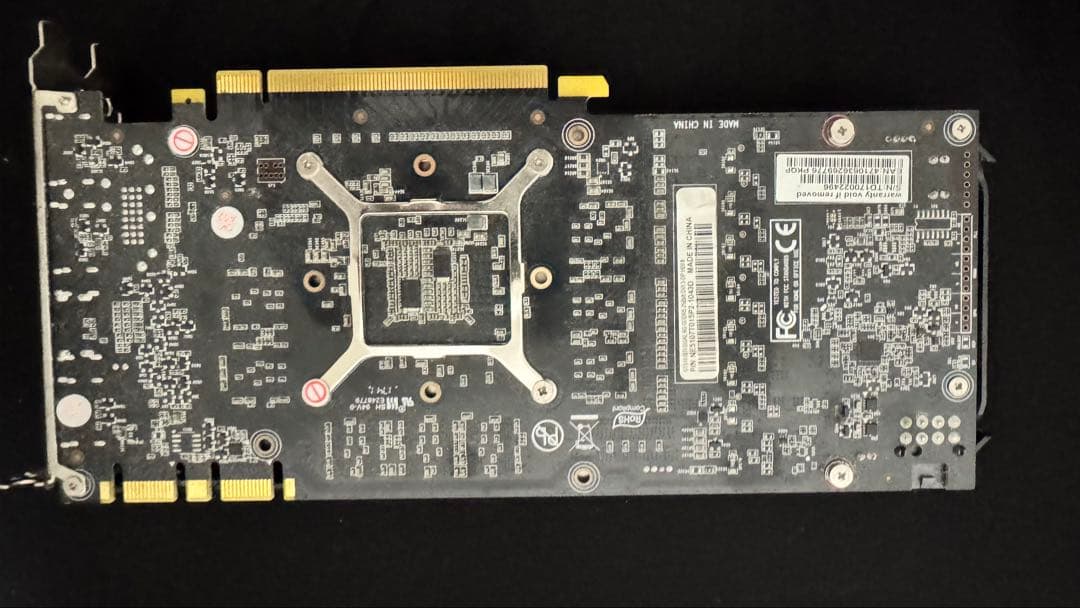 GeForce GTX1070Ti　グラフィックボード