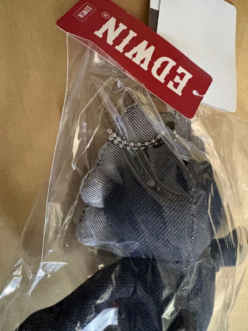 ミャクミャクEDWIN エドウィン マスコット全身 黒ミャクミャク