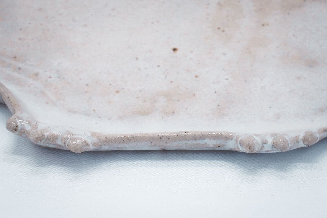 廣田哲哉 えい？モチーフのユニークな平皿