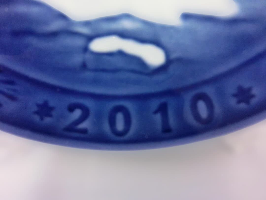 『ロイヤルコペンハーゲン』極美品2010年イヤープレート