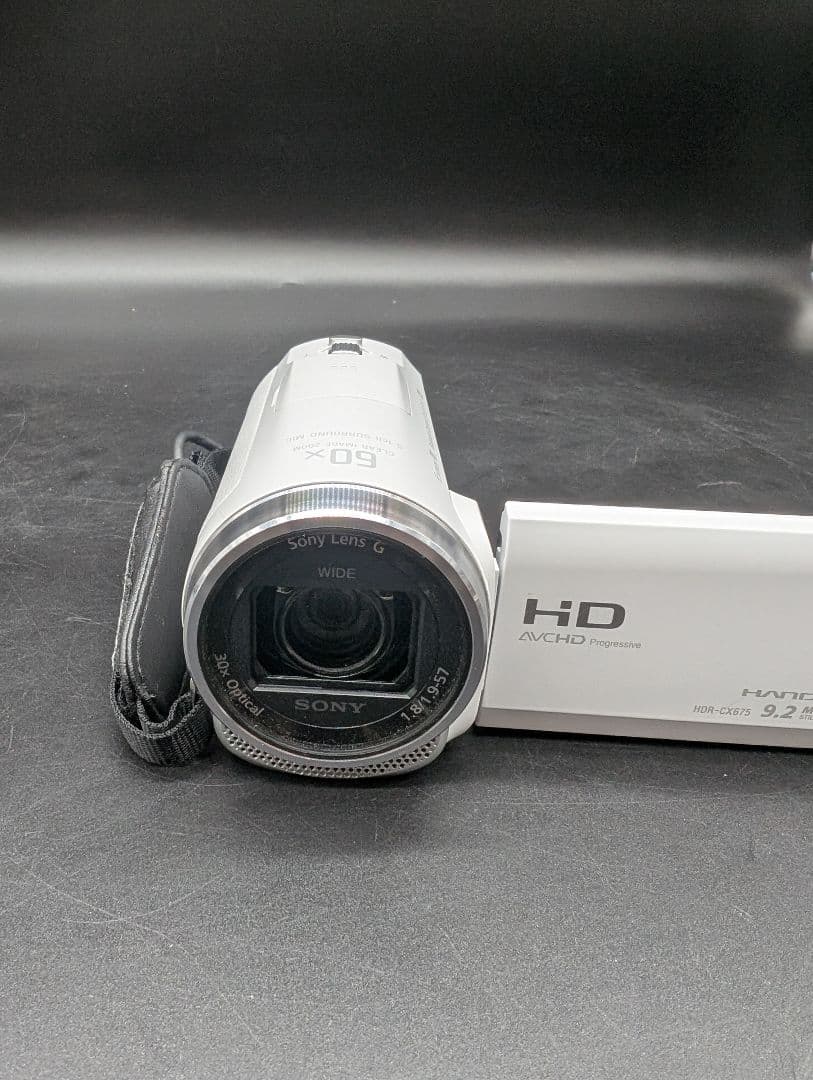 【美品・動作良好】ソニー HDR-CX675 　ホワイト