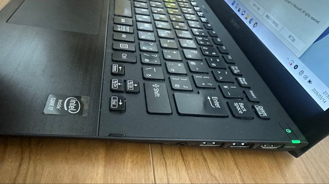 Windowsノート本体 SONY VAIO i7 8G SSD256GB W11 FHD