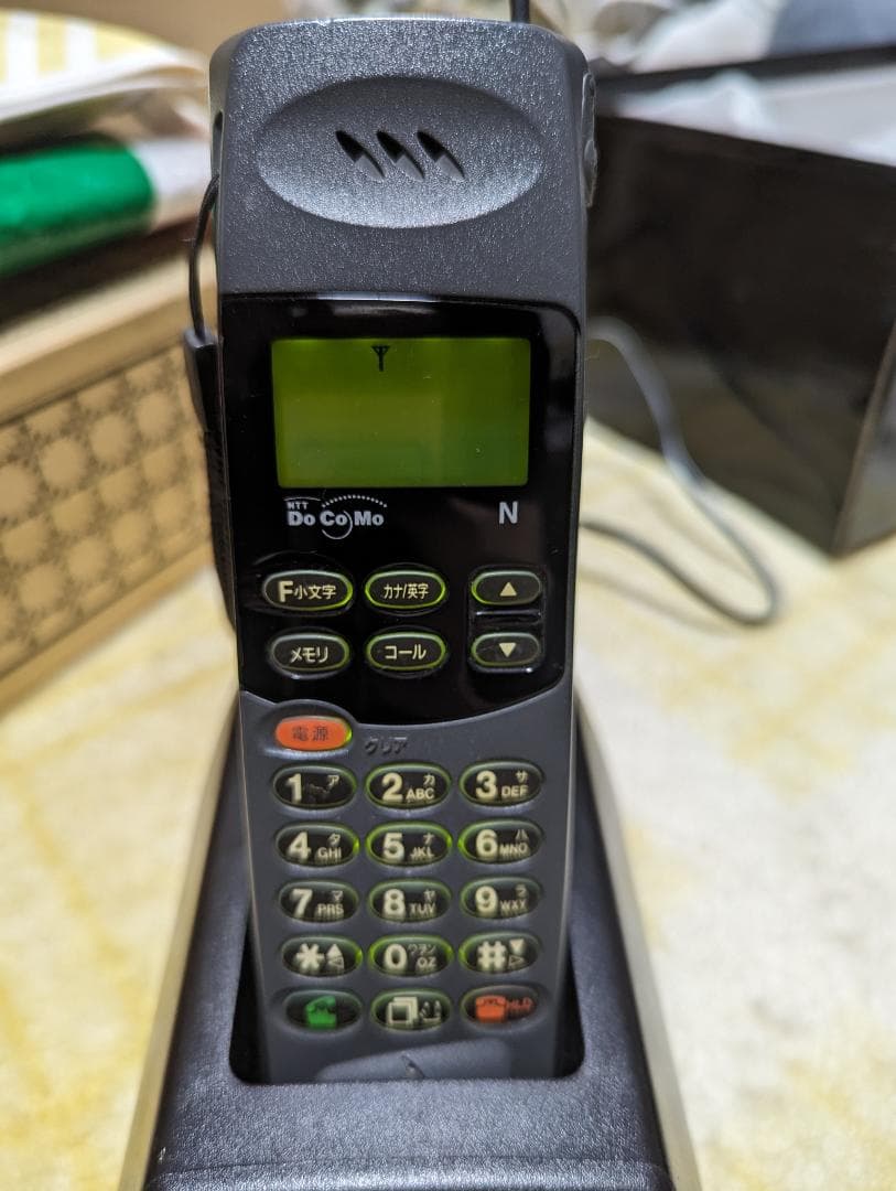 激レア　美品　通電確認済　ムーバNⅡ TZ-805標準キット　平成6年製