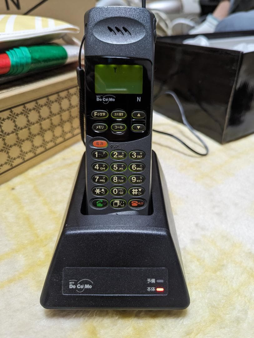 激レア　美品　通電確認済　ムーバNⅡ TZ-805標準キット　平成6年製