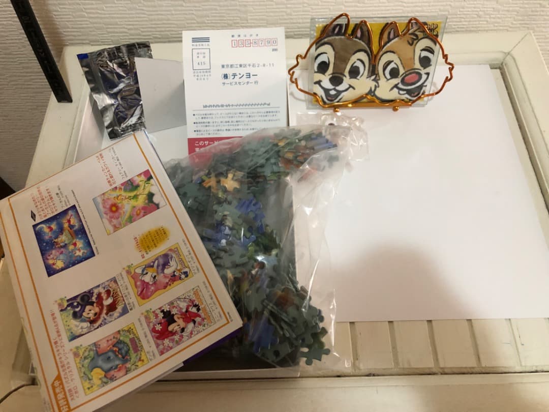 チップ&デール　ちいさなアドベンチャー　500ピース　 写真立て セット