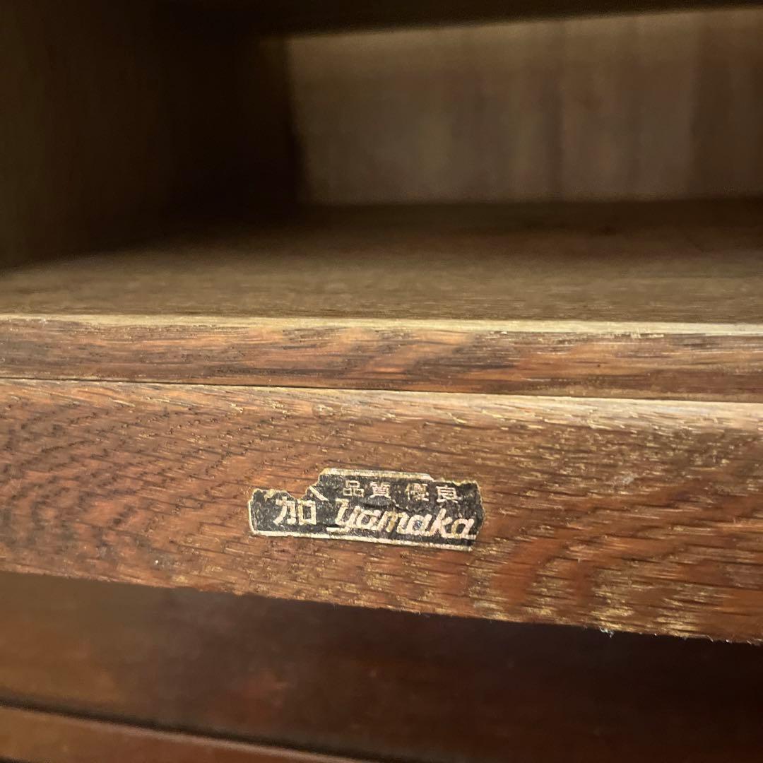 アンティーク レトロ ヴィンテージ 木製レターケース 引き出し 書類ケース