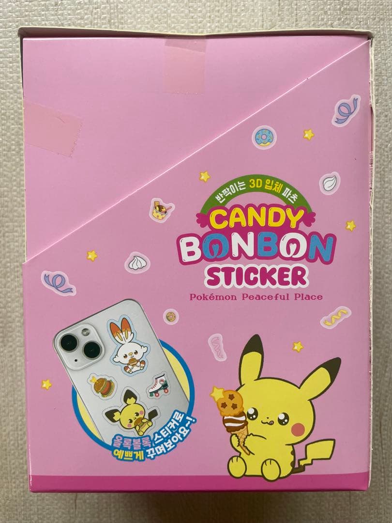 【公式品】 ポケモン ポケピース CANDY BONBONシール 12枚