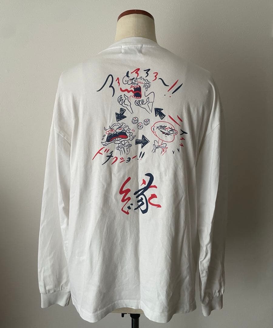 ニートと居候とたかさき チンチロ ロンT 白 ニ居た グッズ Tシャツ