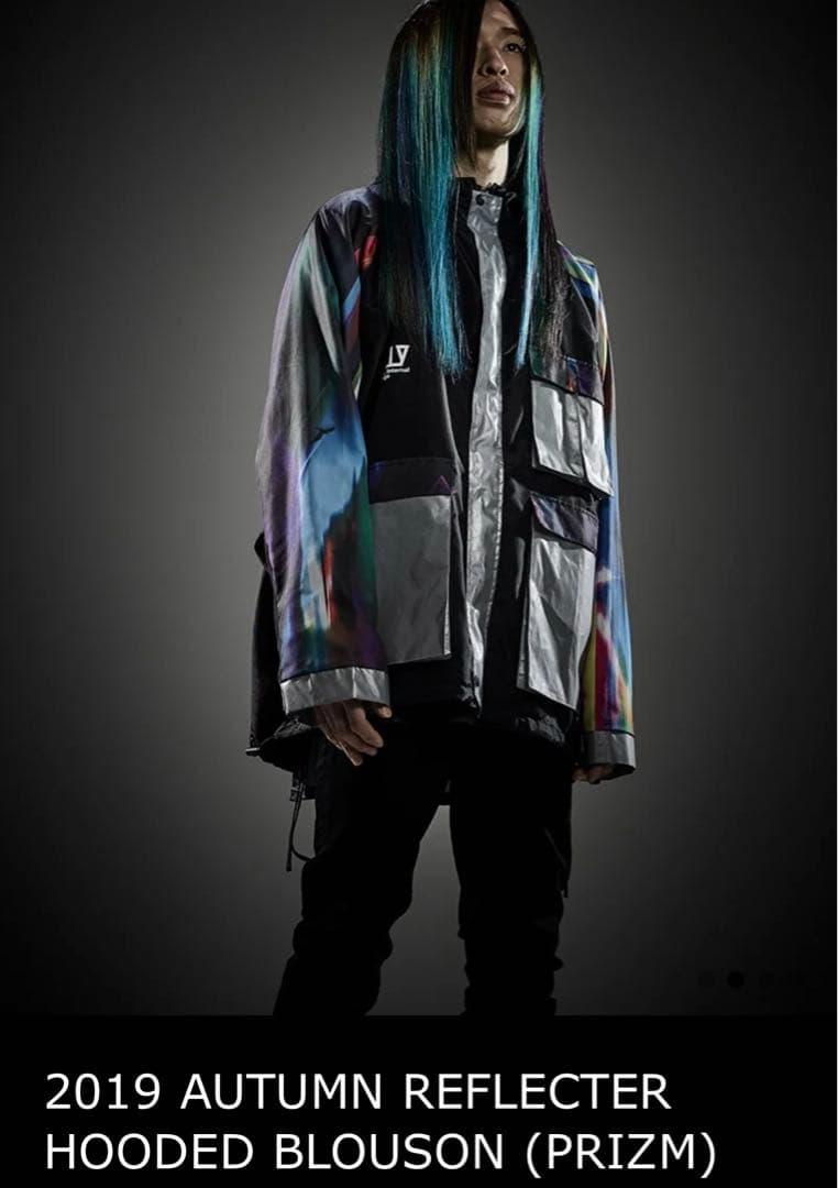 ミュージシャン FALILVbyFaLiLV REFLECTER HOODED BLOUSON