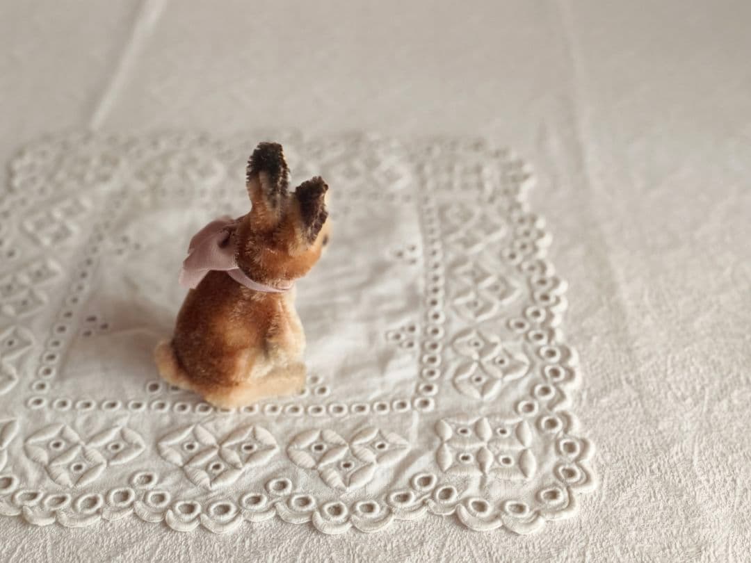 * vintage steiff ୨୧ * 立ち姿の かわいいウサちゃん