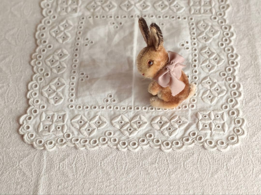 * vintage steiff ୨୧ * 立ち姿の かわいいウサちゃん