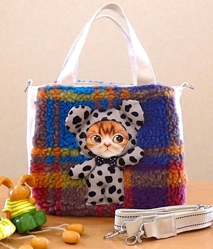 ハンドメイド　タックフリルのトートバッグ（FZ-37）他４点のおまとめ