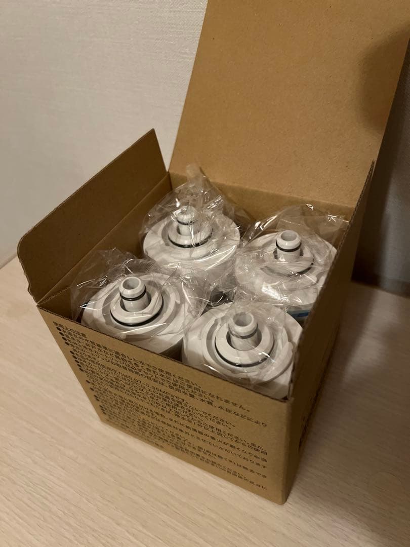 【4個セット】【新品・未使用】Cleansui 蛇口浄水器カートリッジ