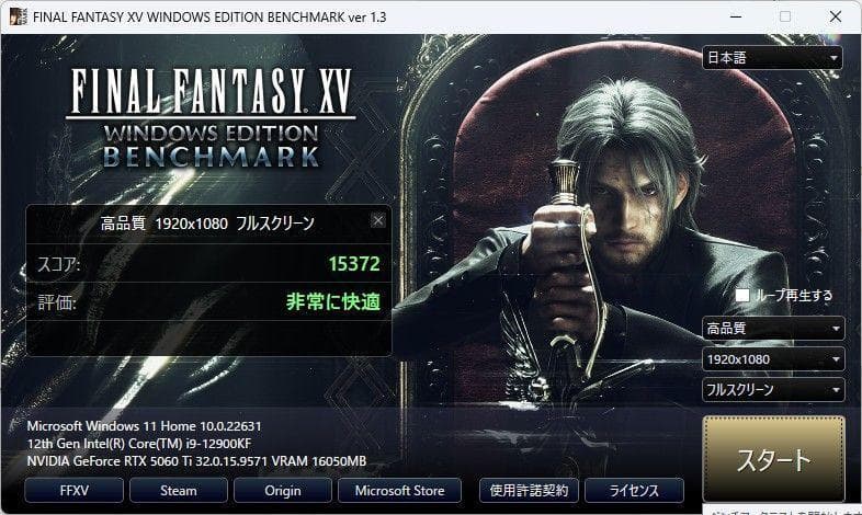 ASUS TUF-RすTX5060TI-O16G-GAMING