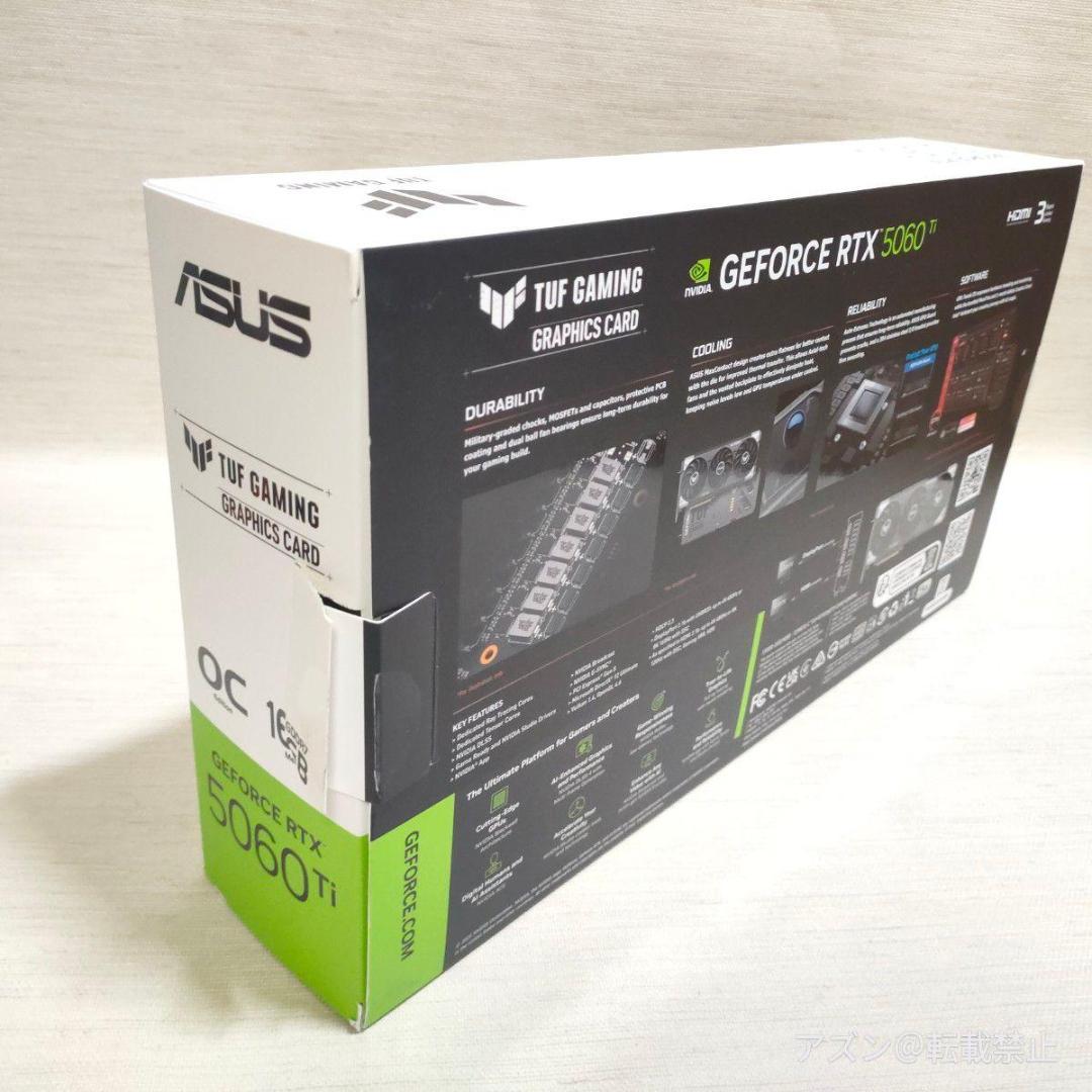 ASUS TUF-RすTX5060TI-O16G-GAMING