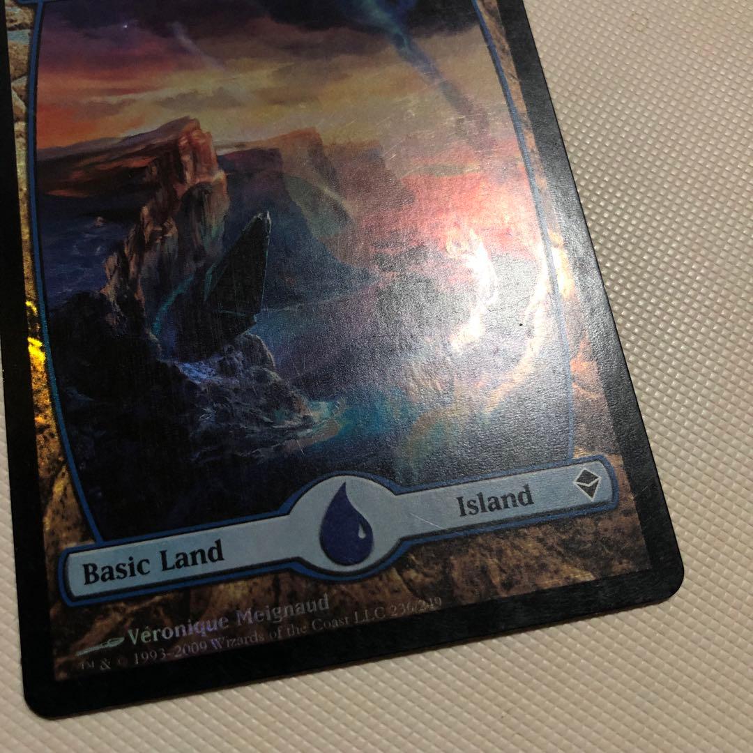 mtg ZEN 島 foil ゼンディカー 4枚 フルアート 英語