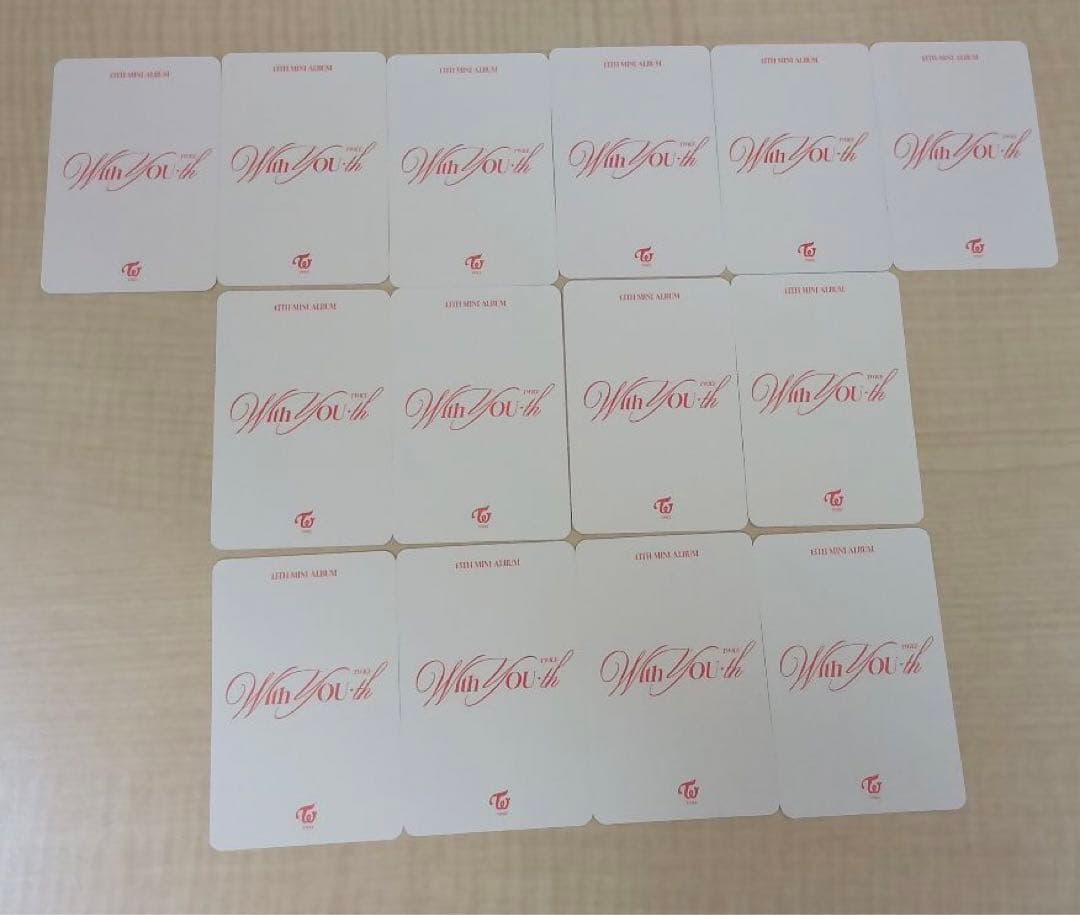 ❶ TWICE With YOU-th Nemo トレカ 105枚 まとめ売り