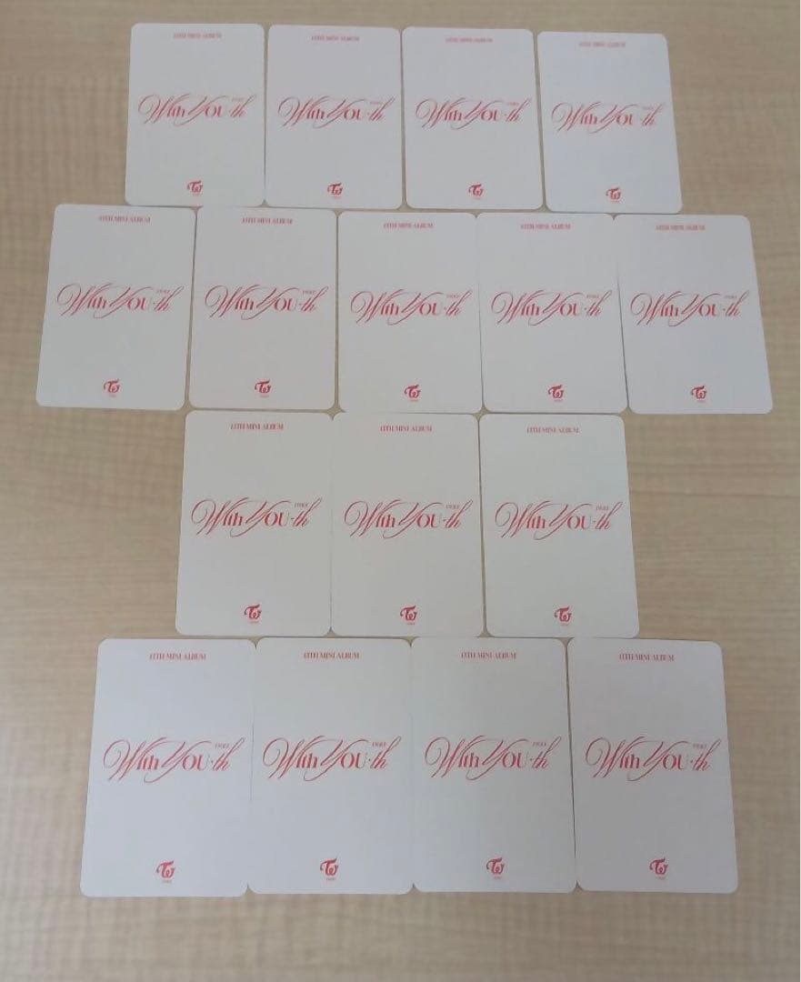 ❶ TWICE With YOU-th Nemo トレカ 105枚 まとめ売り