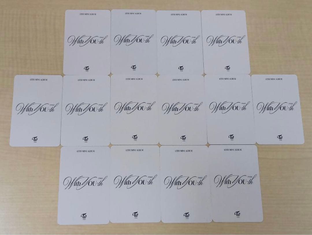 ❶ TWICE With YOU-th Nemo トレカ 105枚 まとめ売り