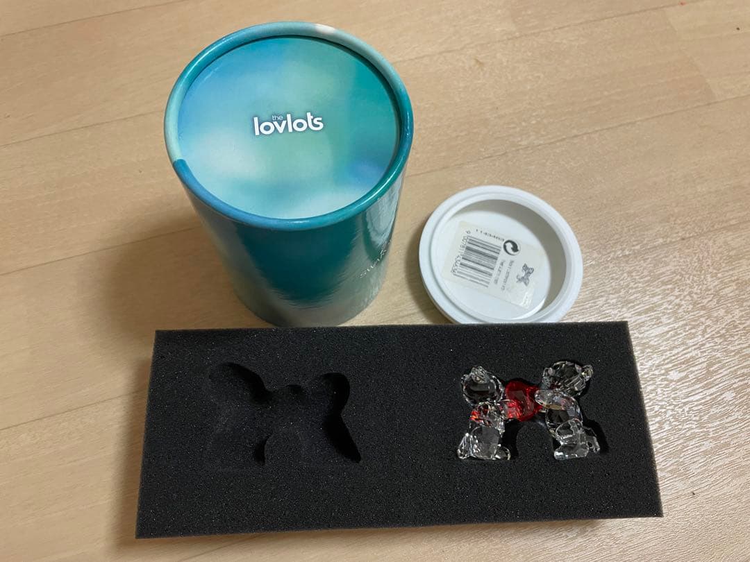 lovlots クリスタルクマ 置物