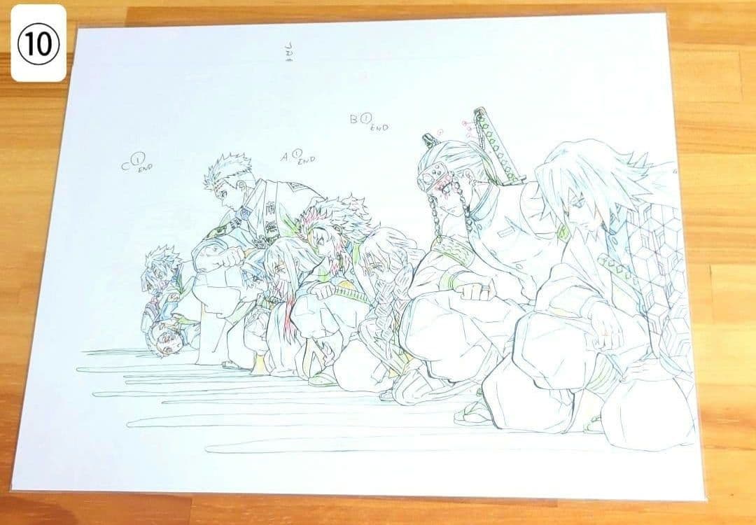 鬼滅の刃 Blu-ray 特典 複製原画 フルコンプセット 竈門炭治郎立志編