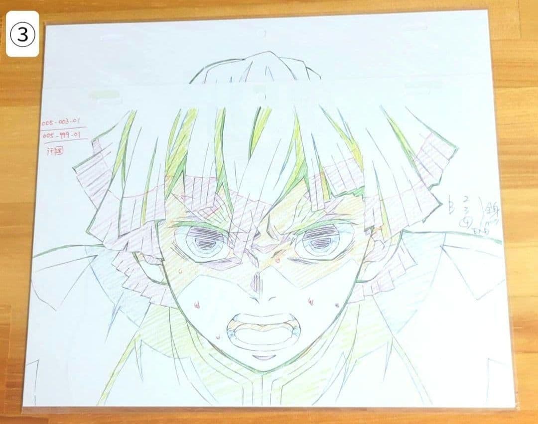 鬼滅の刃 Blu-ray 特典 複製原画 フルコンプセット 竈門炭治郎立志編