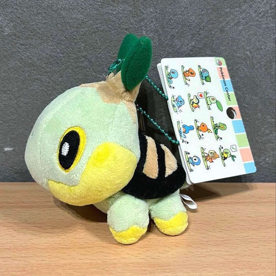 連れ歩き ナエトル キーホルダー ポケモンセンター【タグ付】