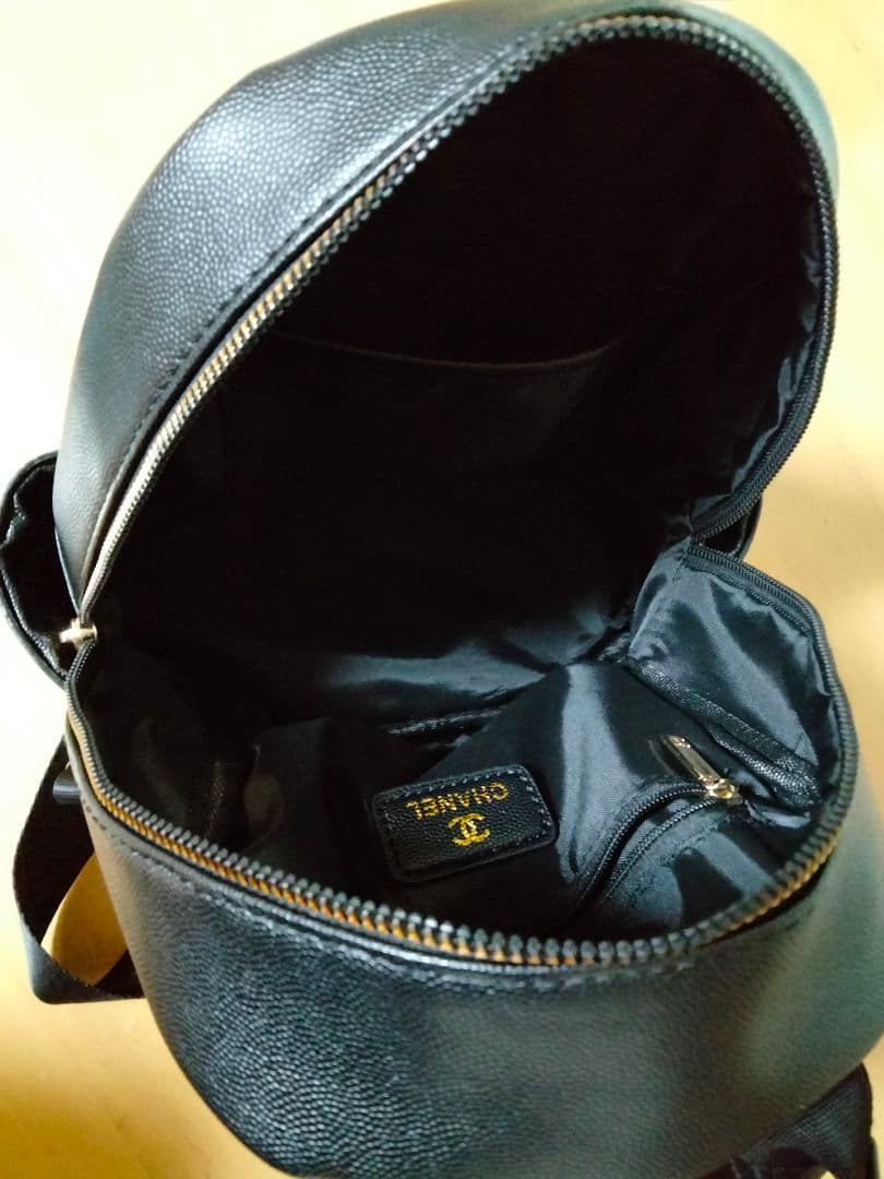 【大人気 】CHANEL シャネル ノベルティ リュック バッグ ブラック