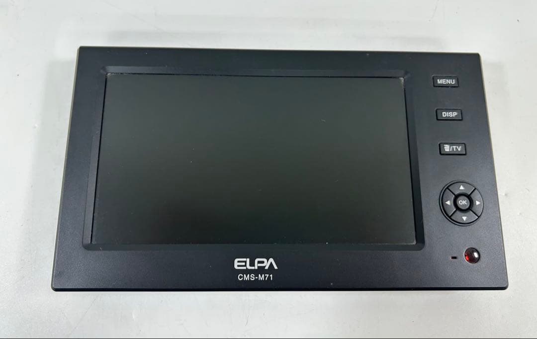 ELPA CMS-M71 液晶モニター　防犯カメラモニター