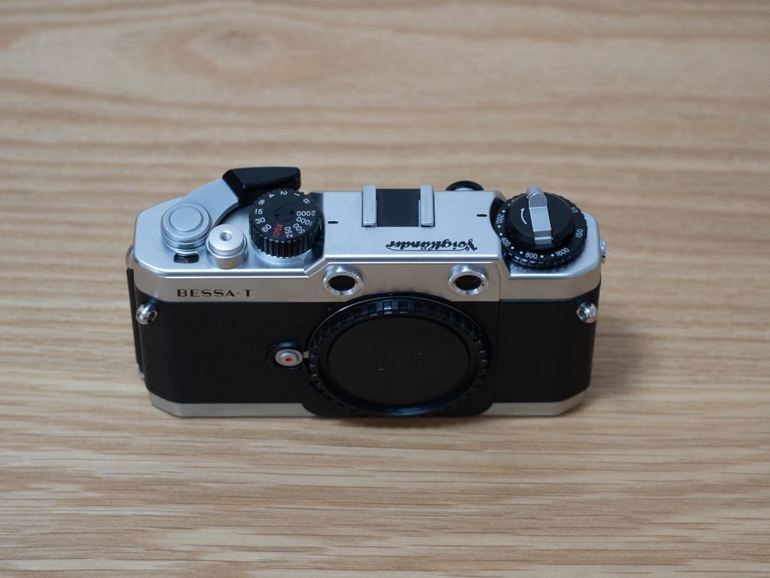 【美品】Voigtländer BESSA-T ボディ シルバー