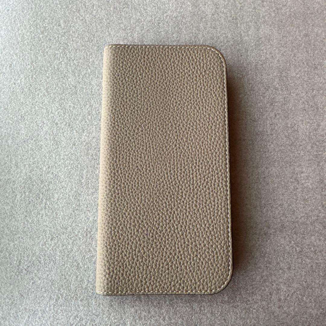 《新品》BONAVENTURA ダイアリーケース　シュリンクレザー　刻印入り