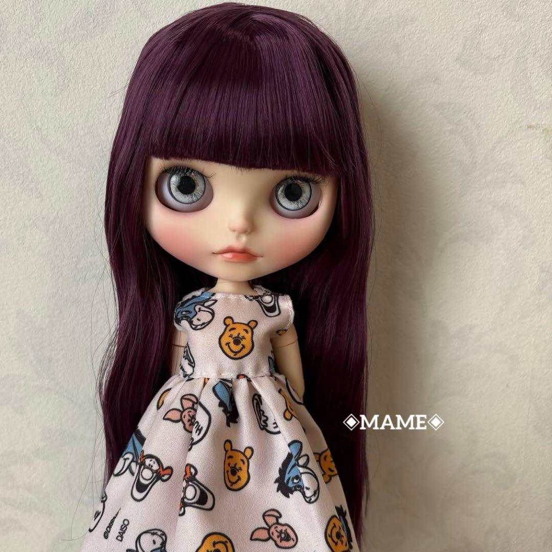 アイシードールカスタム ♡白肌・濃いパープル♡