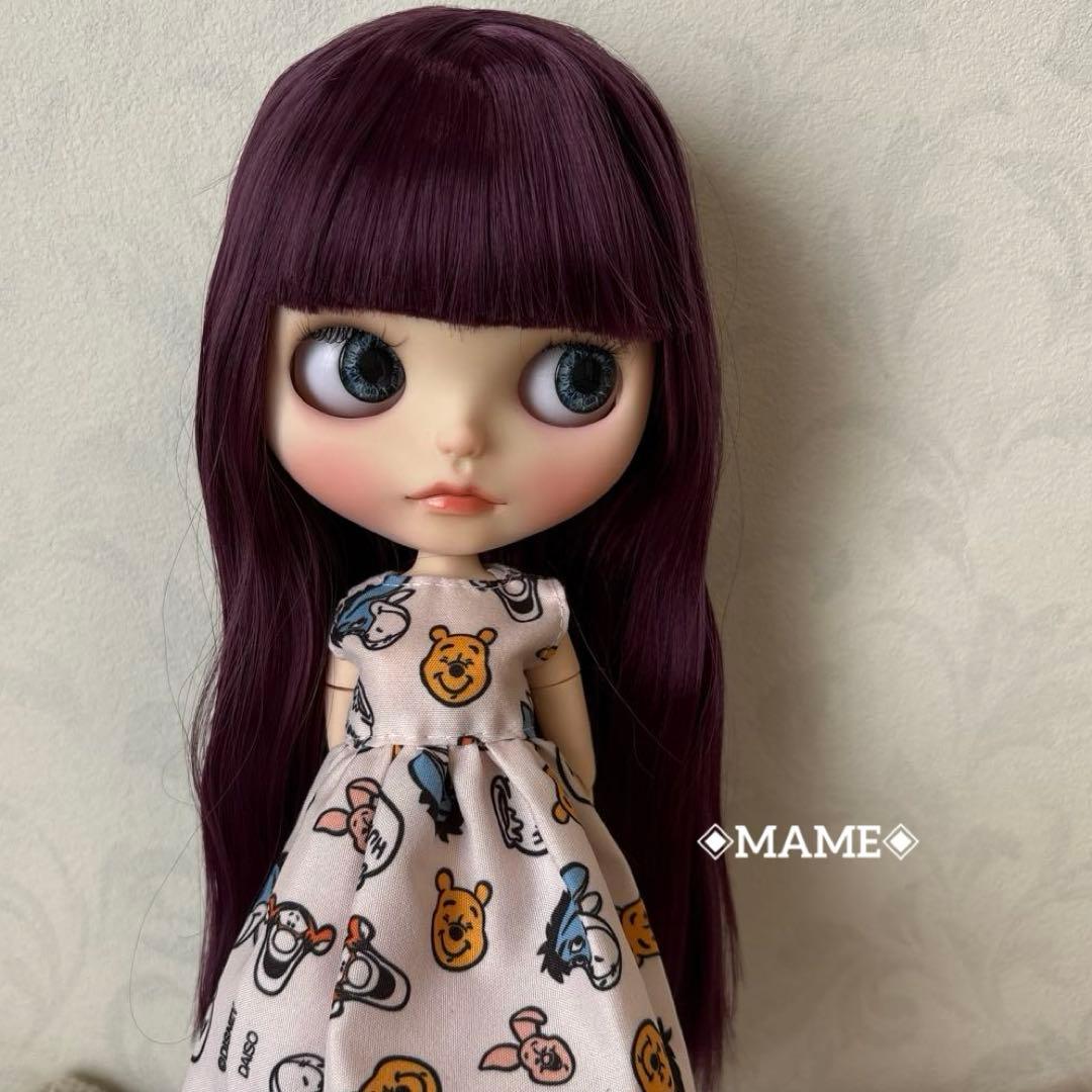 アイシードールカスタム ♡白肌・濃いパープル♡